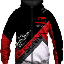 Ayrton Senna 8 Fleece Jacket
