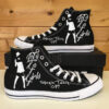 Shania Twain High Top Shoes