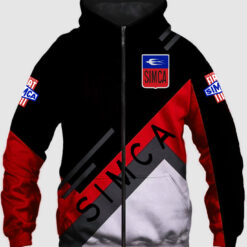Simca Car Zip 3 Hoodie