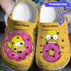 The Simpsons Custom Lover Soft Clogs