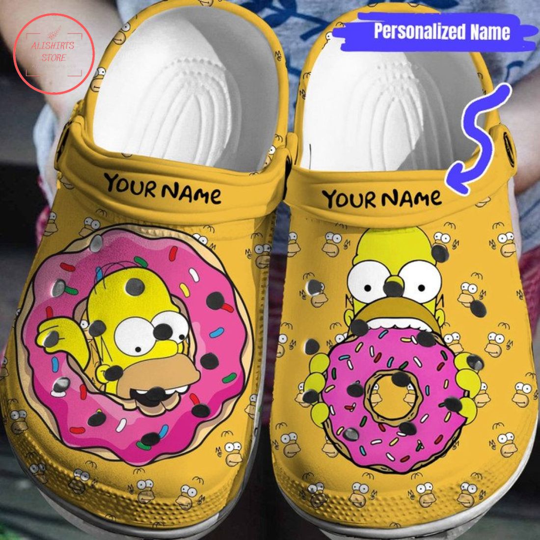 The Simpsons Custom Lover Soft Clogs 1 The Simpsons Custom Lover Soft Clogs