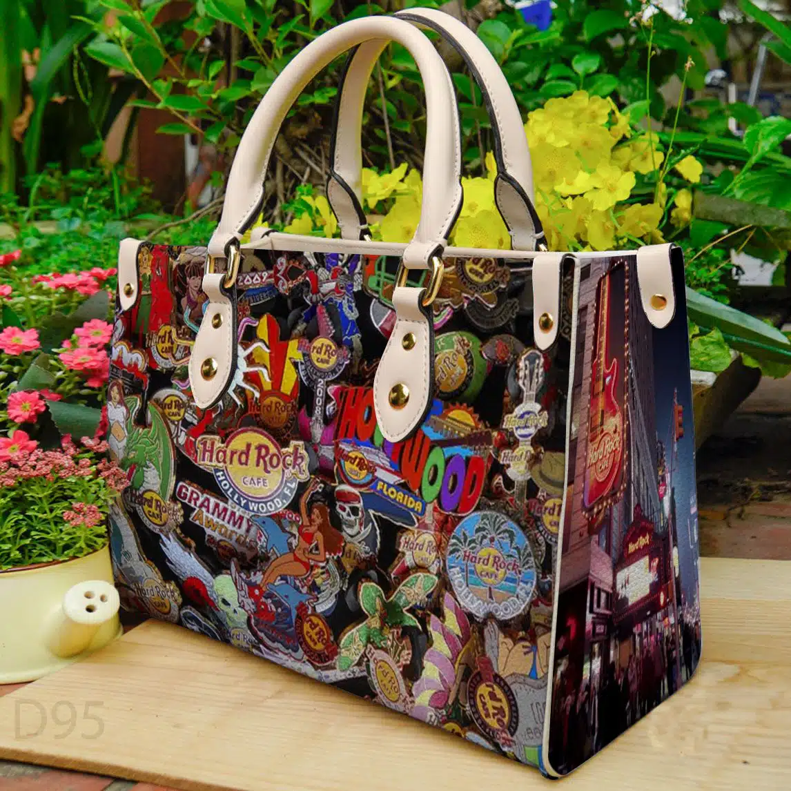 Hard Rock Cafe Leather Handbag 1 Hard Rock Cafe Leather Handbag