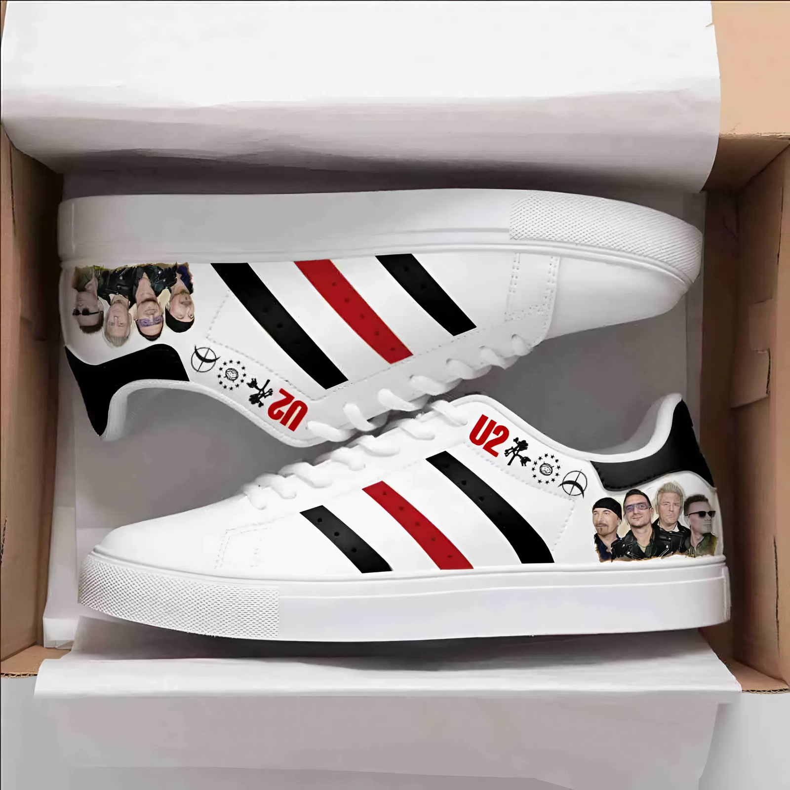 U2 Band A5 Stan Smith Shoes 1 U2 Band A5 Stan Smith Shoes