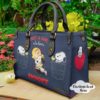 Snoopy 1 Leather Handbag