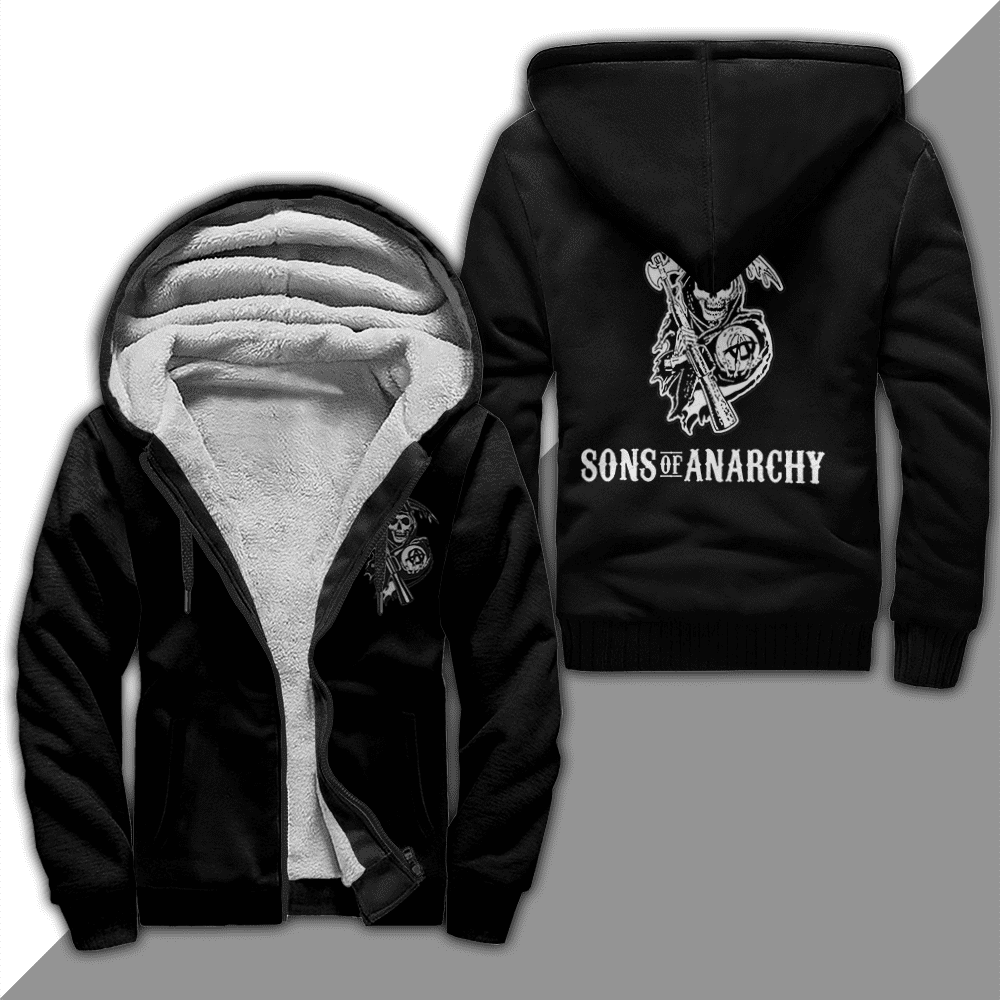 Sons Of Anarchy 2 Fleece Jacket 1 Sons Of Anarchy 2 Fleece Jacket