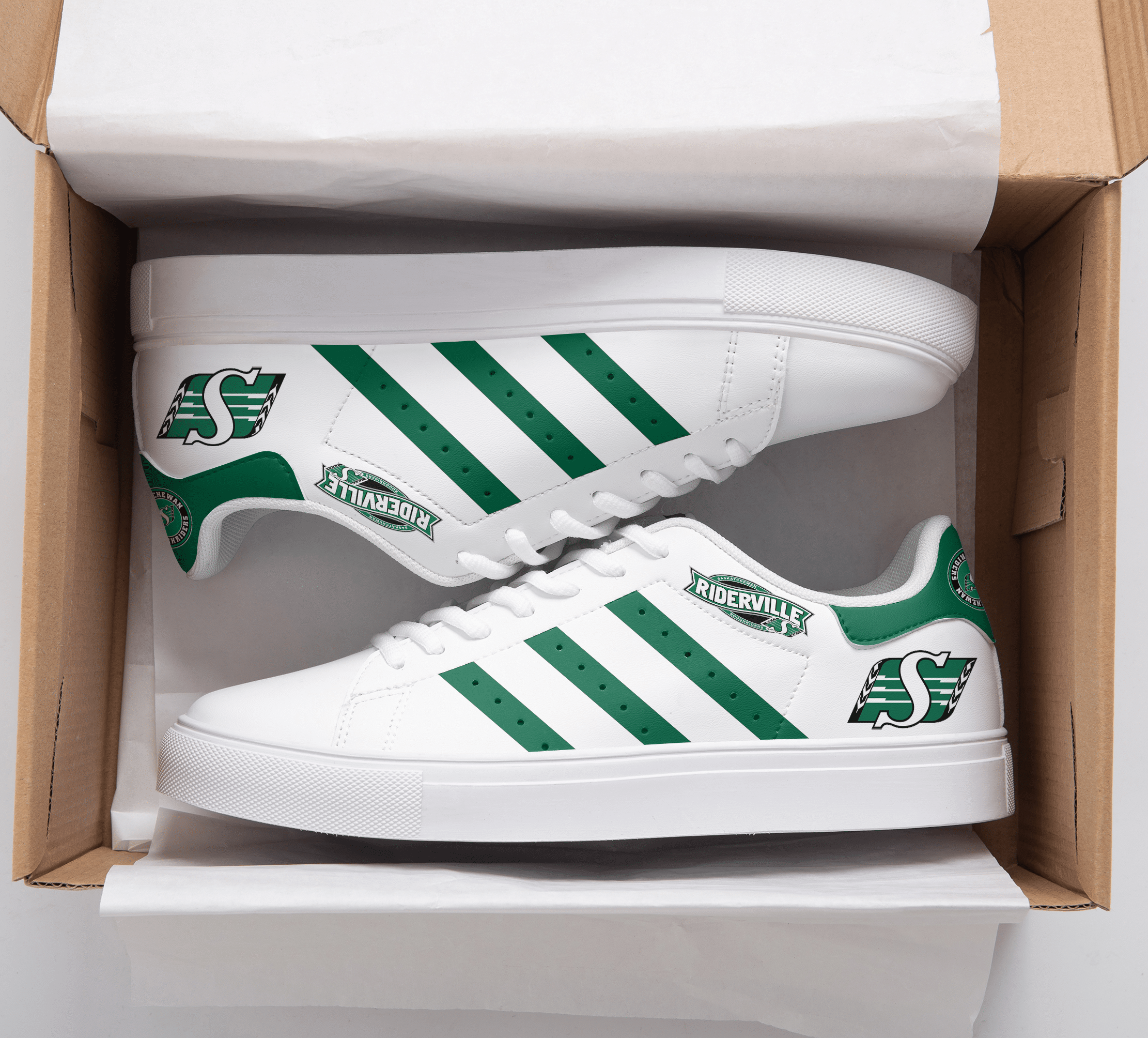 Saskatchewan Roughriders Stan Smith Shoes 1 Saskatchewan Roughriders Stan Smith Shoes