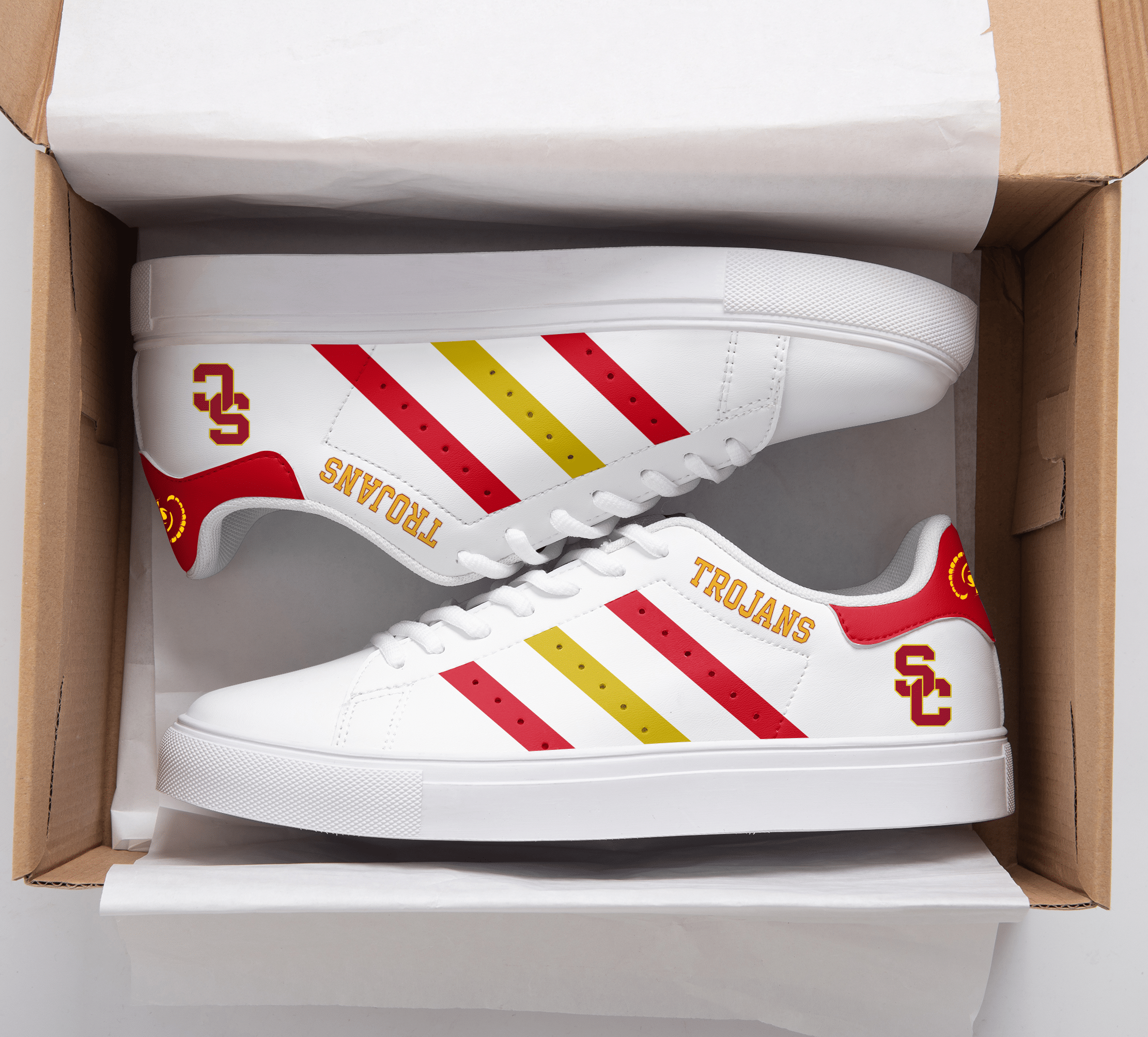 USC Trojans Stan Smith Shoes 1 USC Trojans Stan Smith Shoes