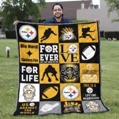Pittsburgh Steelers Love Blanket
