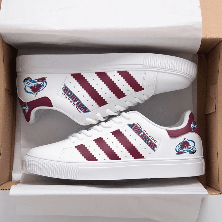Colorado Avalanche A0 Stan Smith Shoes 1 Colorado Avalanche A0 Stan Smith Shoes