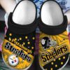 Pittsburgh Steelers Lover Soft Clogs