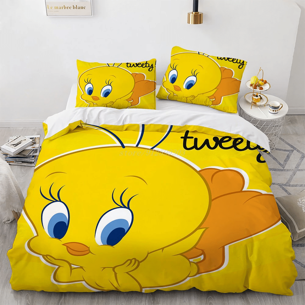 Tweety Bird Love Bedding Set 1 Tweety Bird Love Bedding Set
