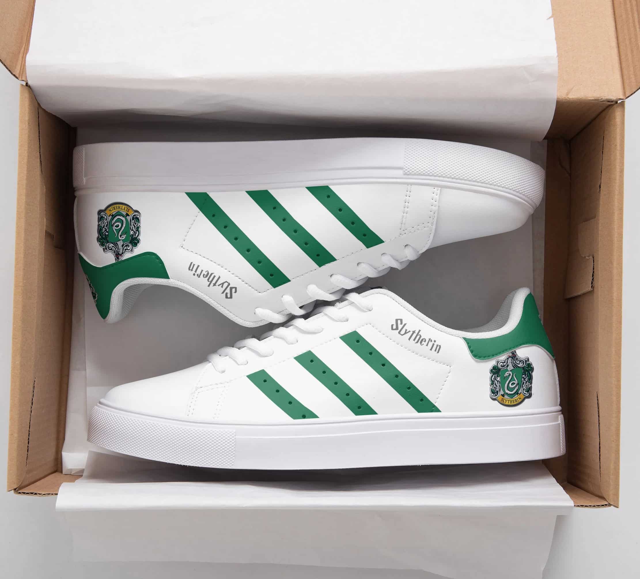 Harry Potter Slytherin Stan Smith Shoes 1 Harry Potter Slytherin Stan Smith Shoes
