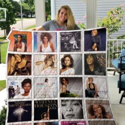 Whitney Houston 3 Blanket