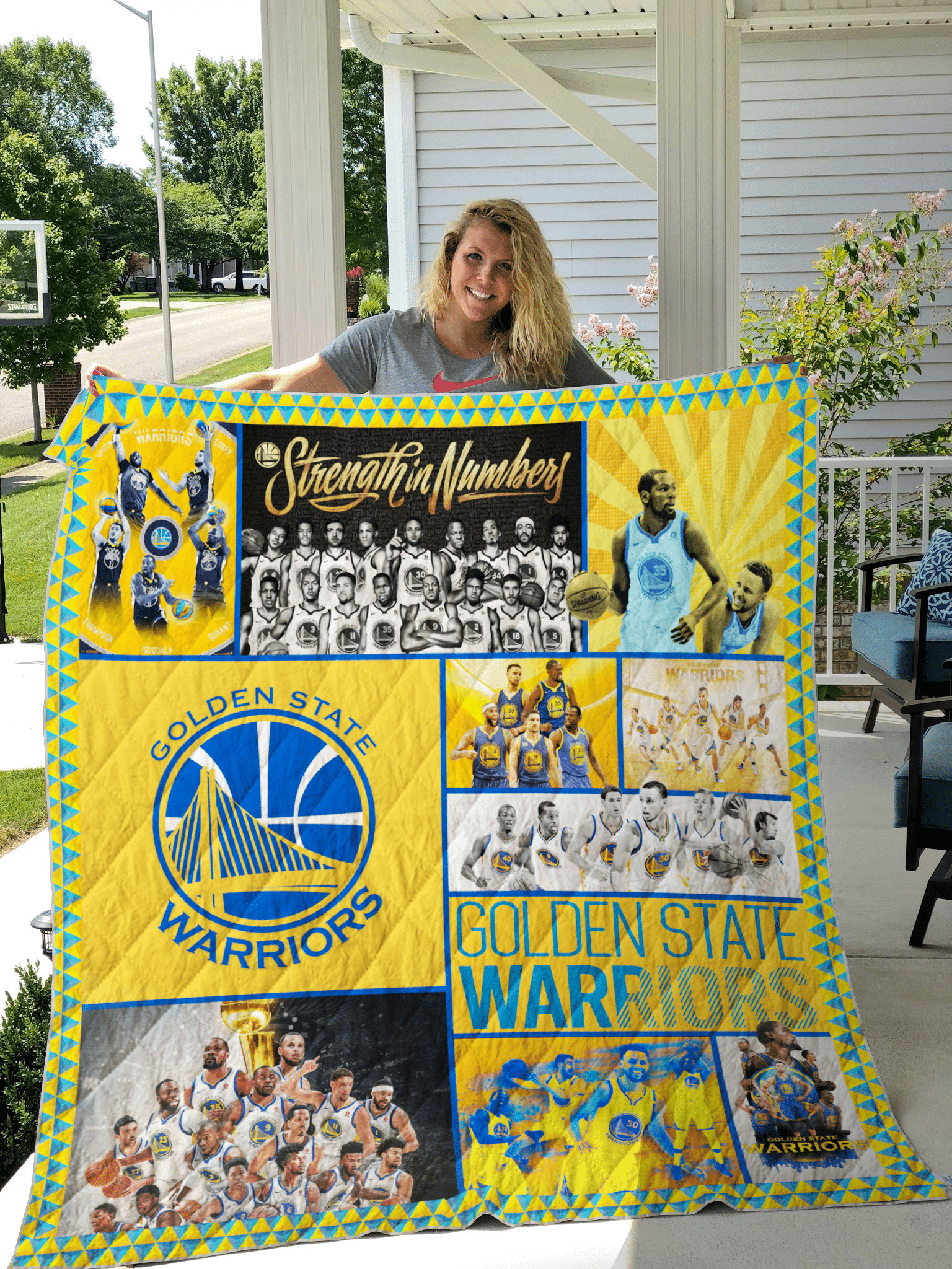 Golden State Warriors Blanket 1 Golden State Warriors Blanket