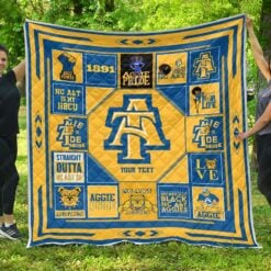 North Carolina A&t Aggie Blanket