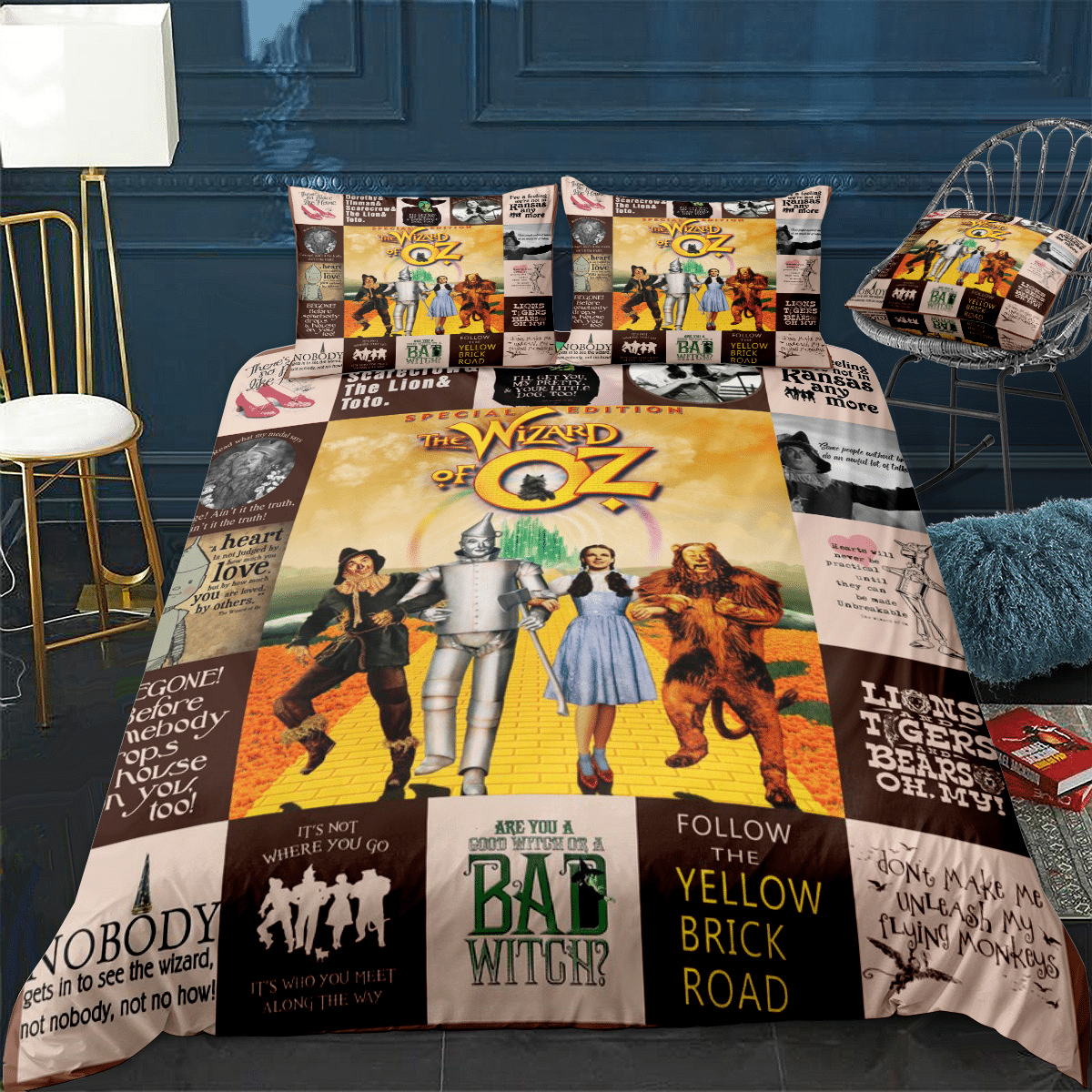 The Wizard Of Oz 3 Bedding Set 1 The Wizard Of Oz 3 Bedding Set