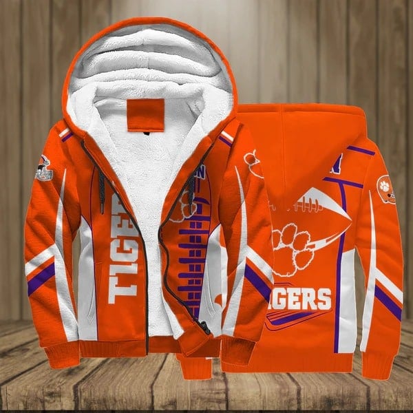 Clemson Tigers Fleece Jacket 1 Clemson Tigers Fleece Jacket