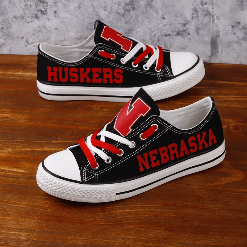 Nebraska Cornhuskers Low Top Shoes 1 Nebraska Cornhuskers Low Top Shoes