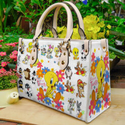 Tweety Bird 1 Leather Handbag
