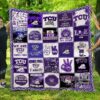 TCU Horned Frogs 1 Blanket