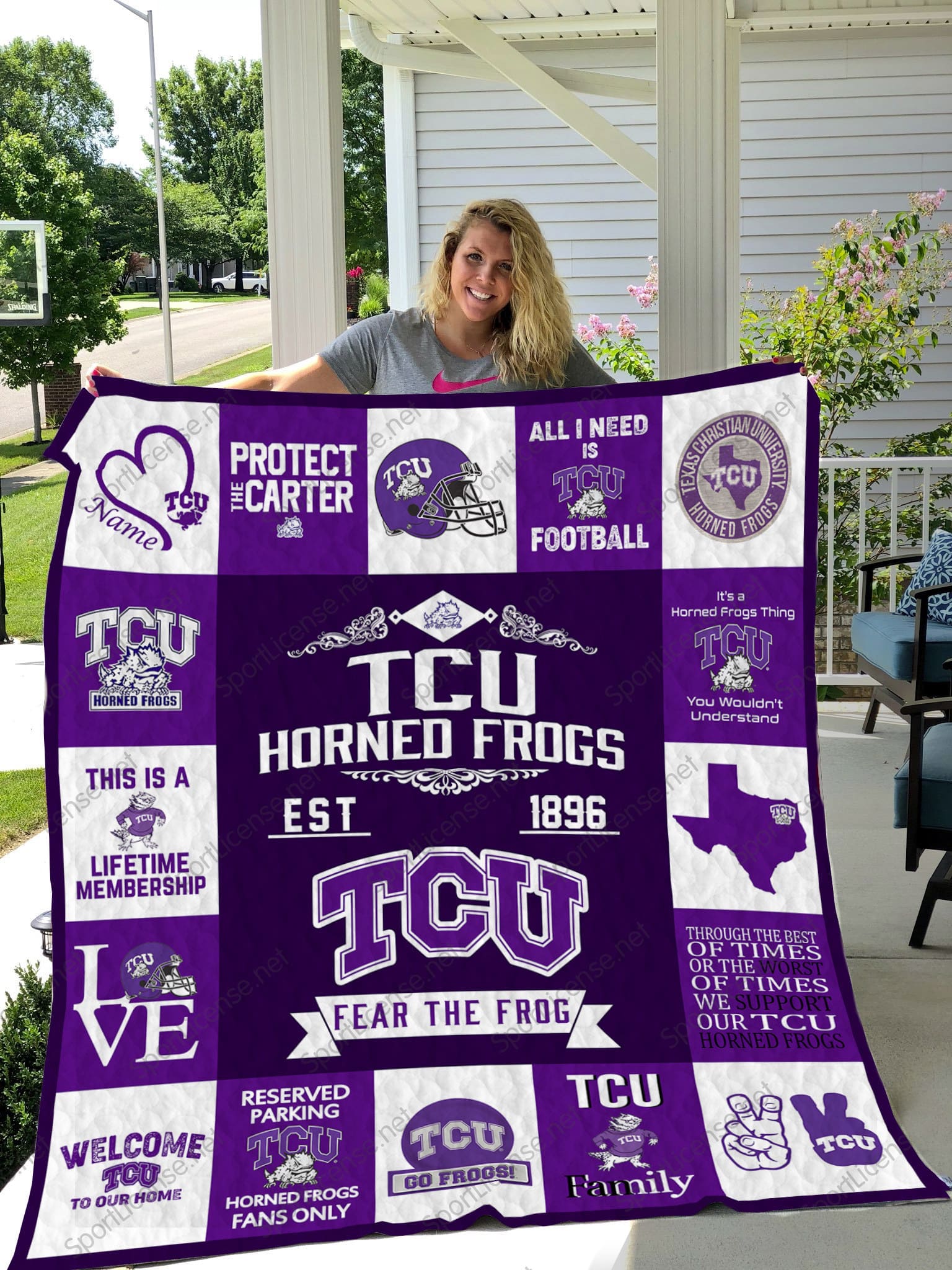 TCU Horned Frogs Blanket 1 TCU Horned Frogs Blanket
