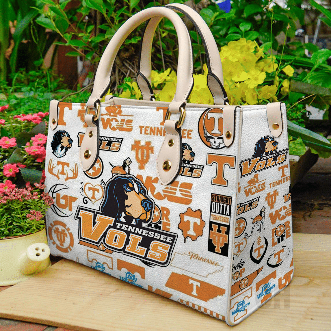 Tennessee Volunteers Leather Handbag 1 Tennessee Volunteers Leather Handbag