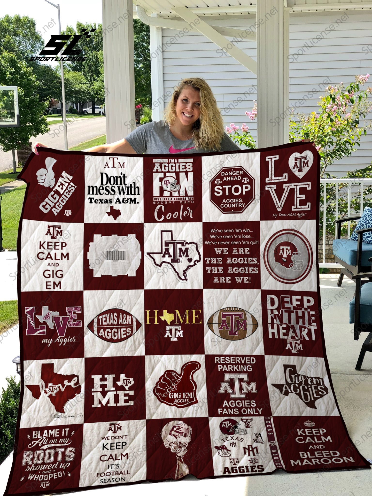 Texas A&M Aggies Lover Blanket 1 Texas A&M Aggies Lover Blanket