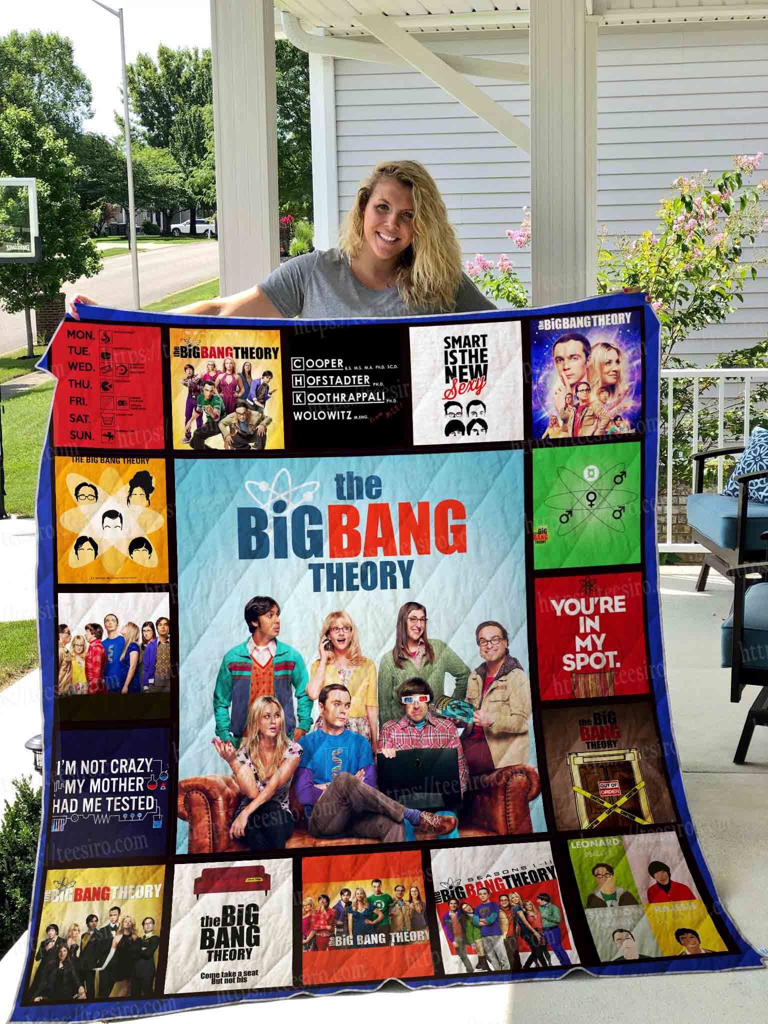 The Big Bang Theory Show Blanket 1 The Big Bang Theory Show Blanket