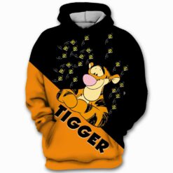 Tigger Winnie The Pooh A1 Hoodie Zip Hoodie 3D