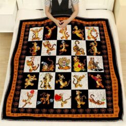 Tigger Winnie The Pooh 3 Blanket