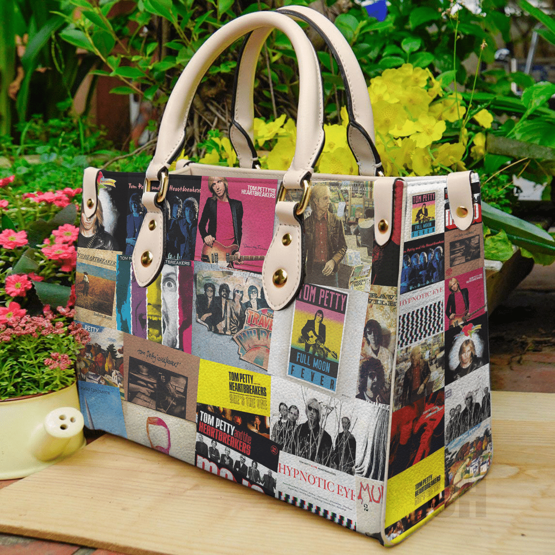 Tom Petty Leather Handbag 1 Tom Petty Leather Handbag