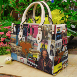Tom Petty Lover Hand Leather Handbag