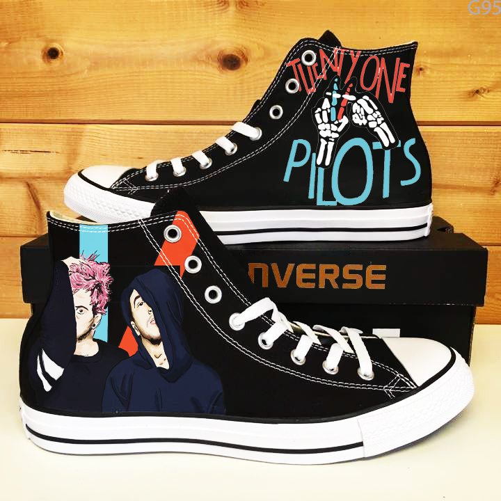 Twenty One Pilots 1 High Top Shoes 1 Twenty One Pilots 1 High Top Shoes