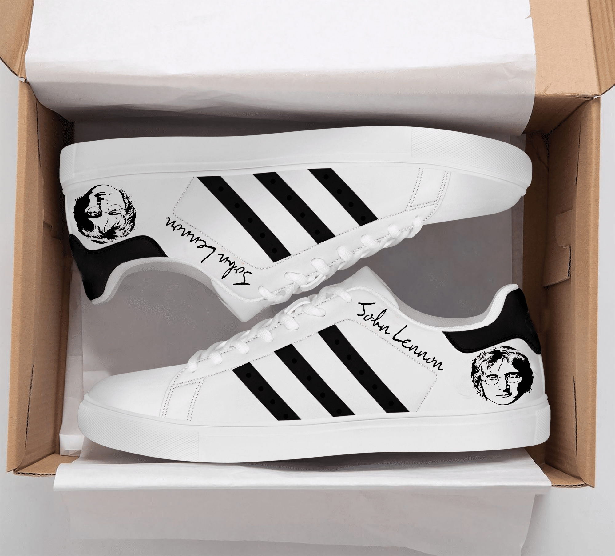 John Lennon Stan Smith Shoes 1 John Lennon Stan Smith Shoes