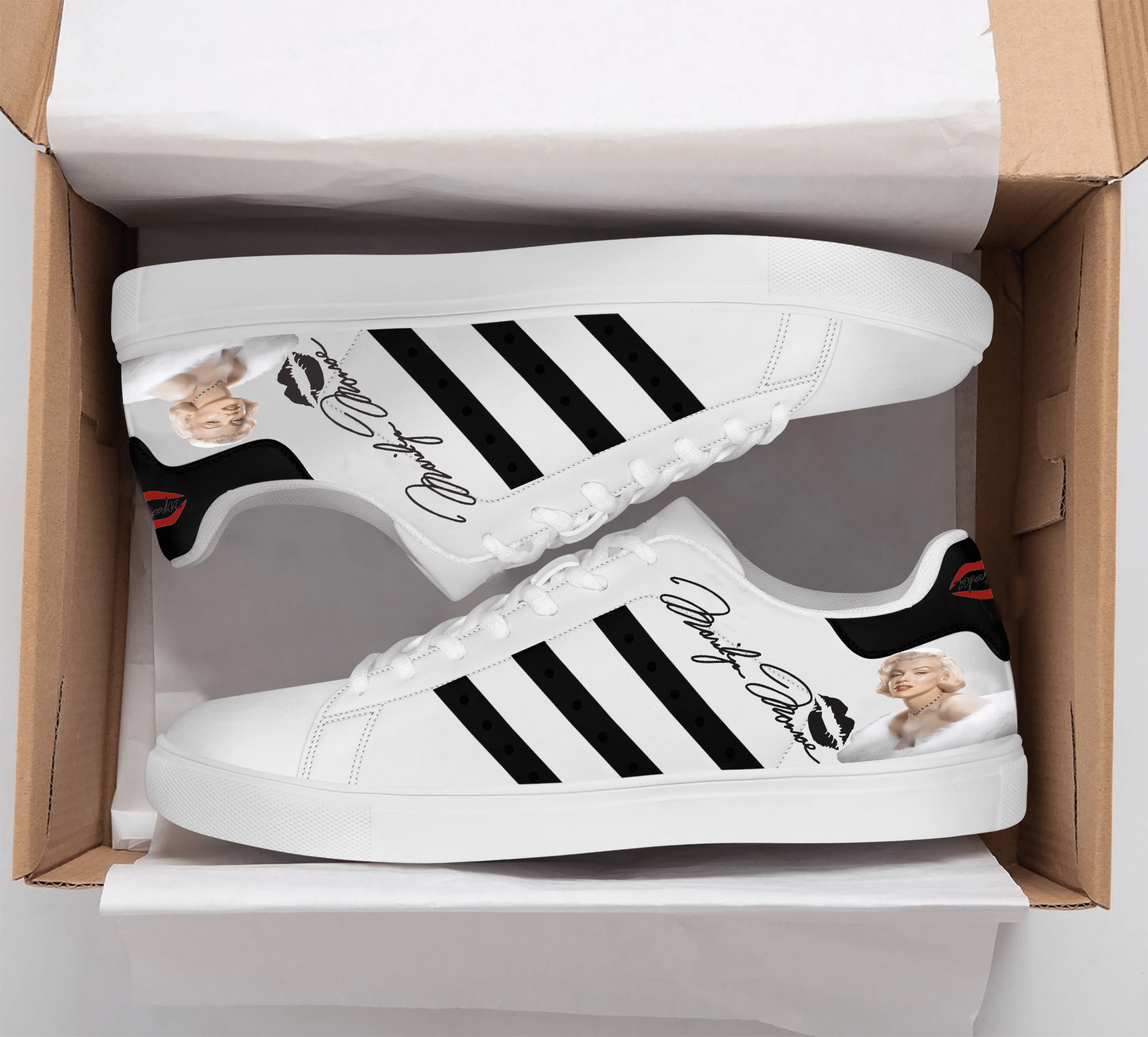 Marilyn Monroe 2 Stan Smith Shoes 1 Marilyn Monroe 2 Stan Smith Shoes