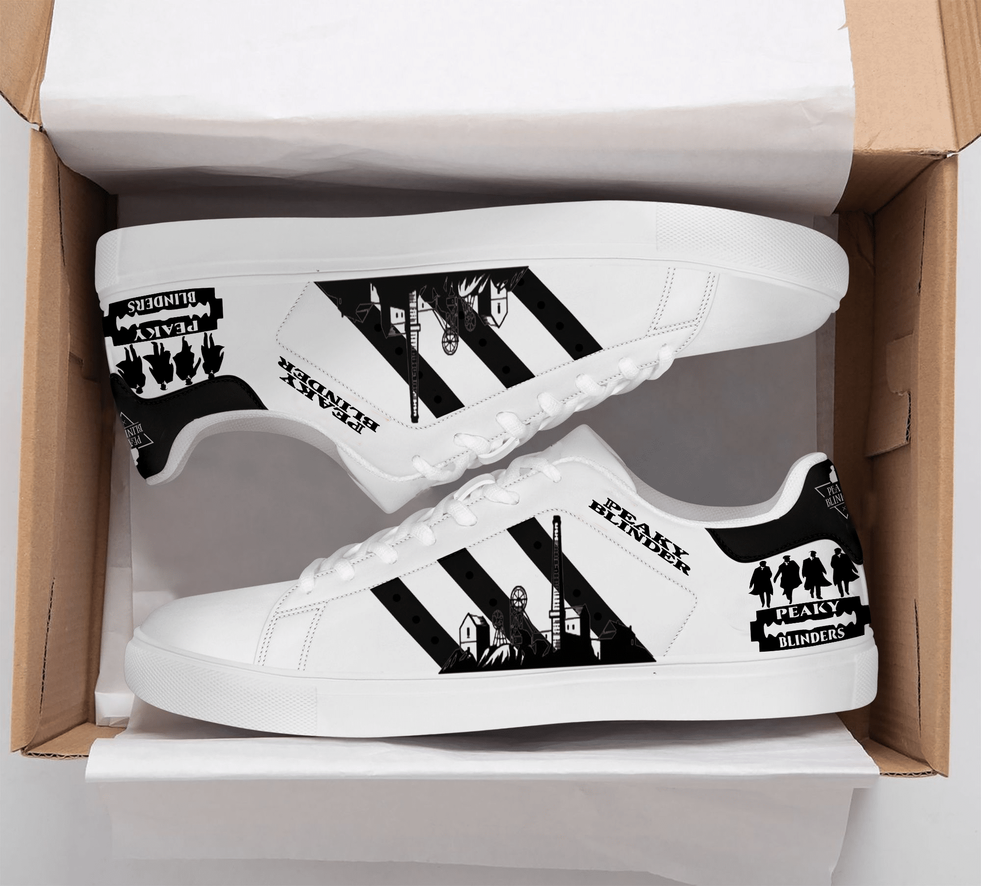 Peaky Blinders Stan Smith Shoes 1 Peaky Blinders Stan Smith Shoes