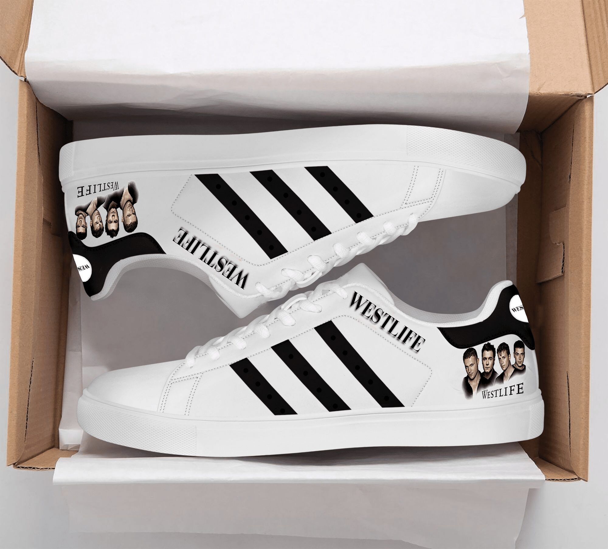 Westlife Band Lover Stan Smith Shoes 1 Westlife Band Lover Stan Smith Shoes