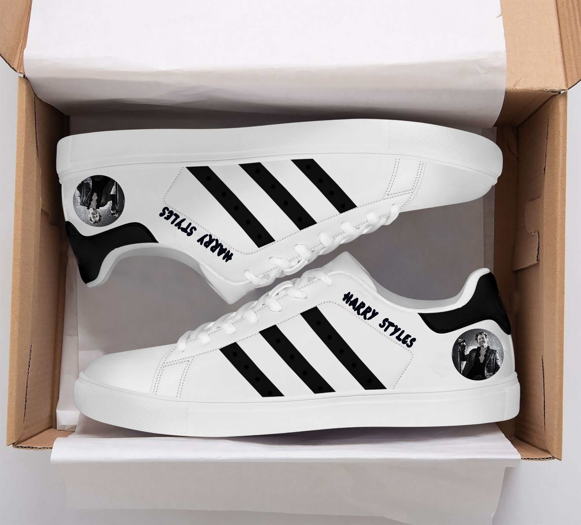 Harry Styles 3 Stan Smith Shoes 1 Harry Styles 3 Stan Smith Shoes