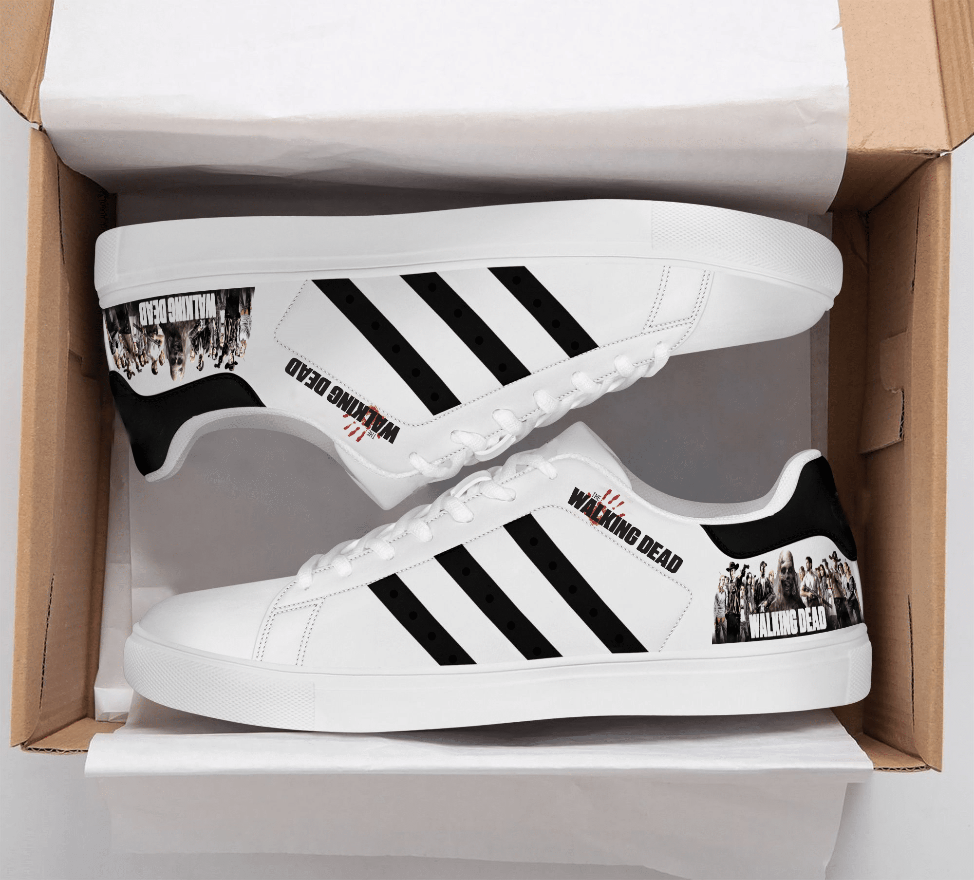 The Walking Dead Stan Smith Shoes 1 The Walking Dead Stan Smith Shoes