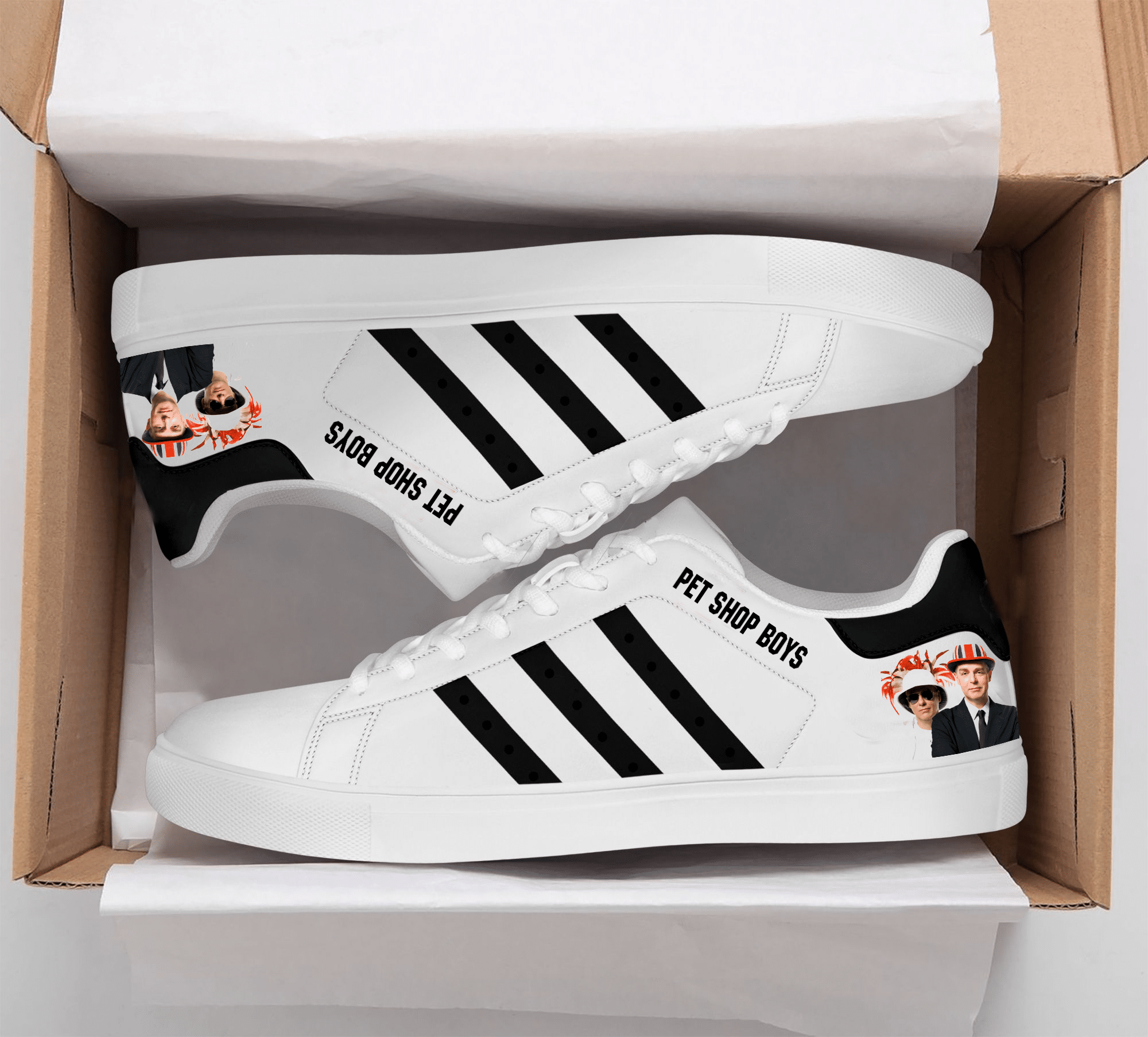 Pet Shop Boys Stan Smith Shoes 1 Pet Shop Boys Stan Smith Shoes