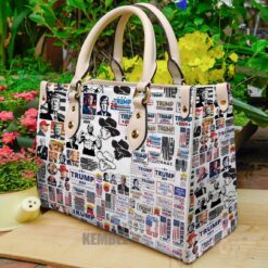 Donald Trump T1 Leather Handbag