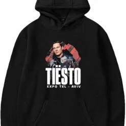 Tiesto Hoodie Zip Hoodie 3D