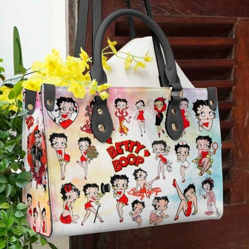Betty Boop 01 Leather Handbag 1 Betty Boop 01 Leather Handbag