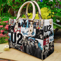 U2 Band Lover Hand Leather Handbag