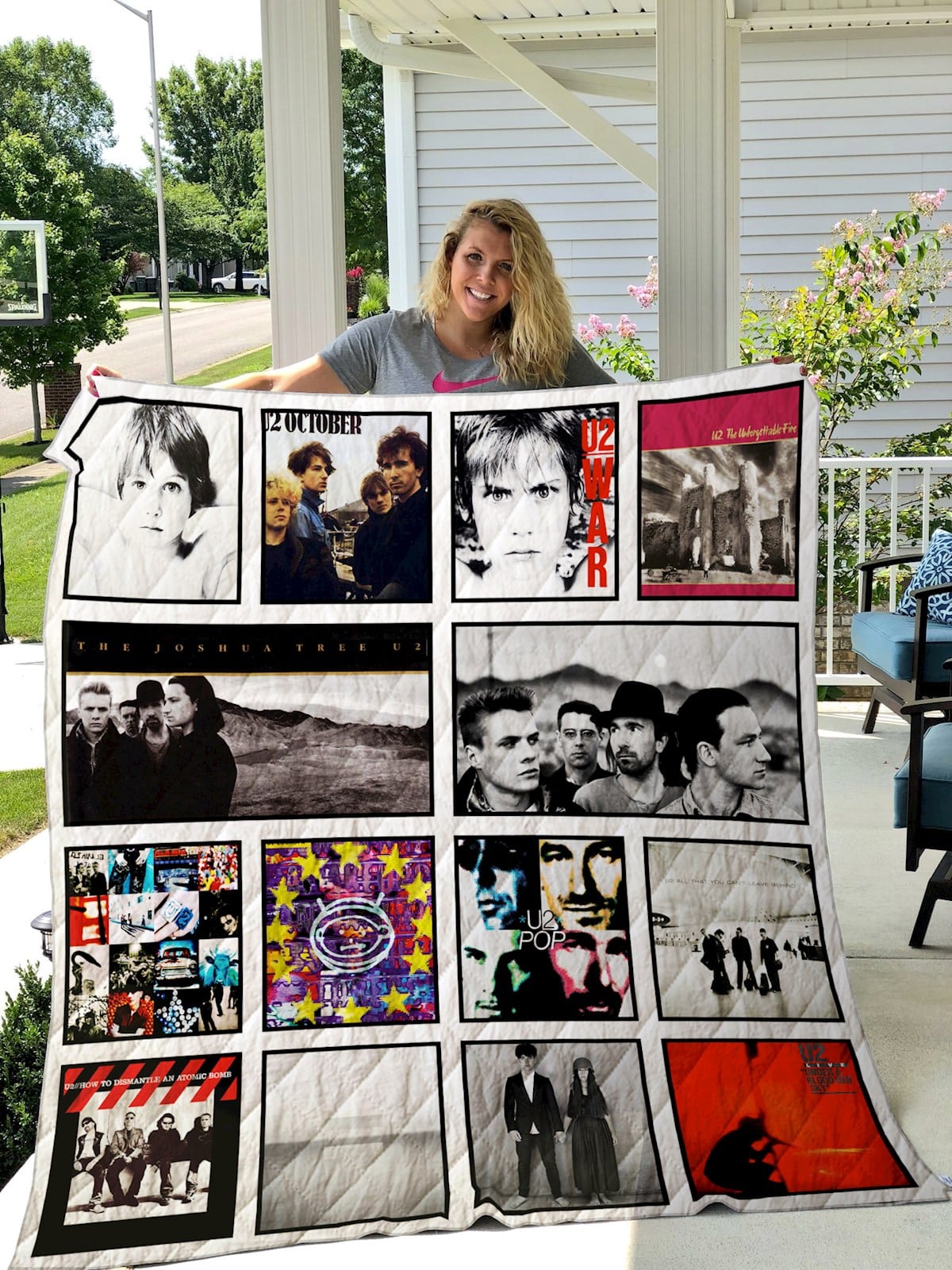U2 Lover Band Blanket 1 U2 Lover Band Blanket
