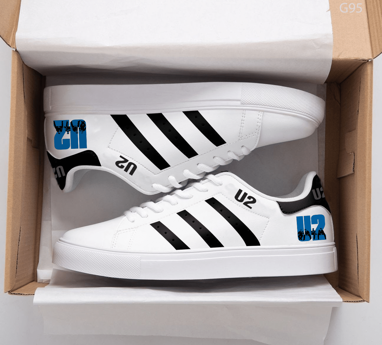 U2 Band A4 Stan Smith Shoes 1 U2 Band A4 Stan Smith Shoes