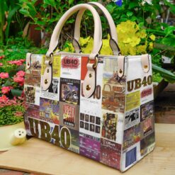 UB40 Band Hand Leather Handbag