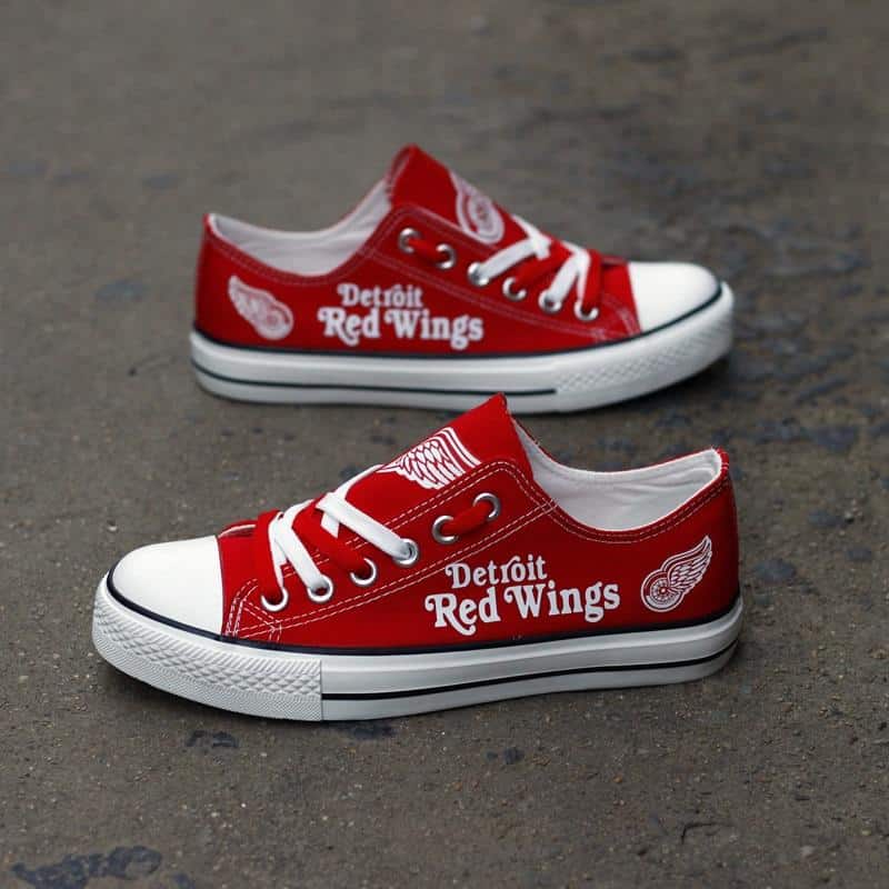 Detroit Red Wings Low Top Shoes 1 Detroit Red Wings Low Top Shoes