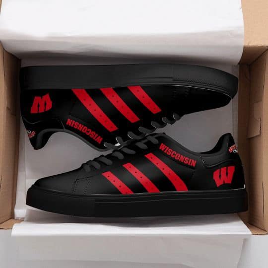 Wisconsin Badgers 1 Stan Smith Shoes 1 Wisconsin Badgers 1 Stan Smith Shoes