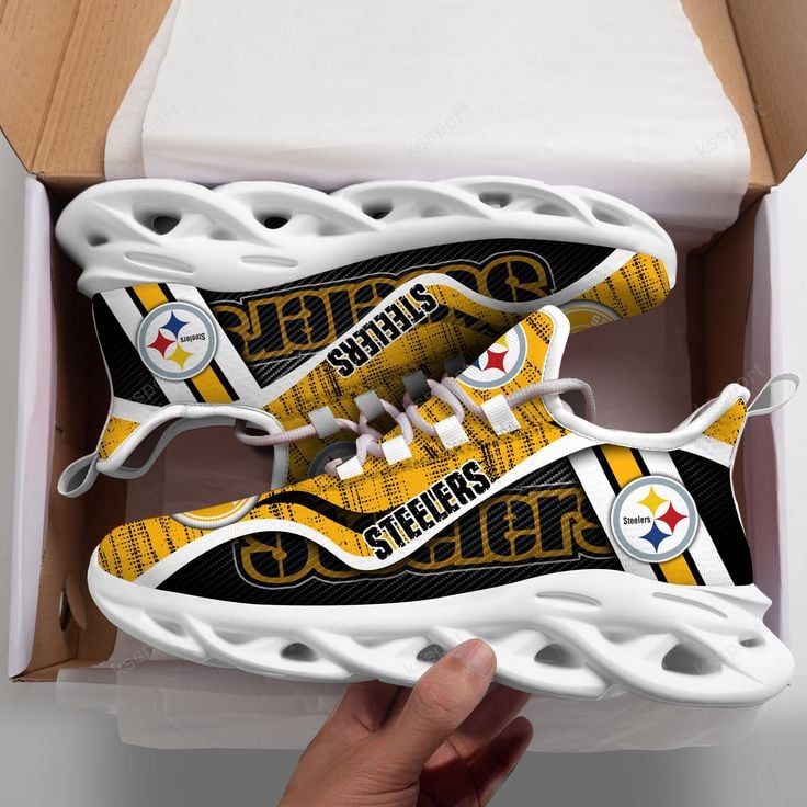 Pittsburgh Steelers Sunshine X Max Soul Shoes 1 Pittsburgh Steelers Sunshine X Max Soul Shoes